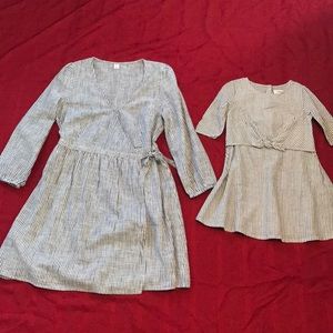 New Old Navy Mommy & Me Pinstripe Dresses